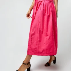 ULLA JOHNSON Issa Dress In Orchid 16 ULLA JOHNSON Issa Dress In Orchid -Chicorya Sales S72106 373