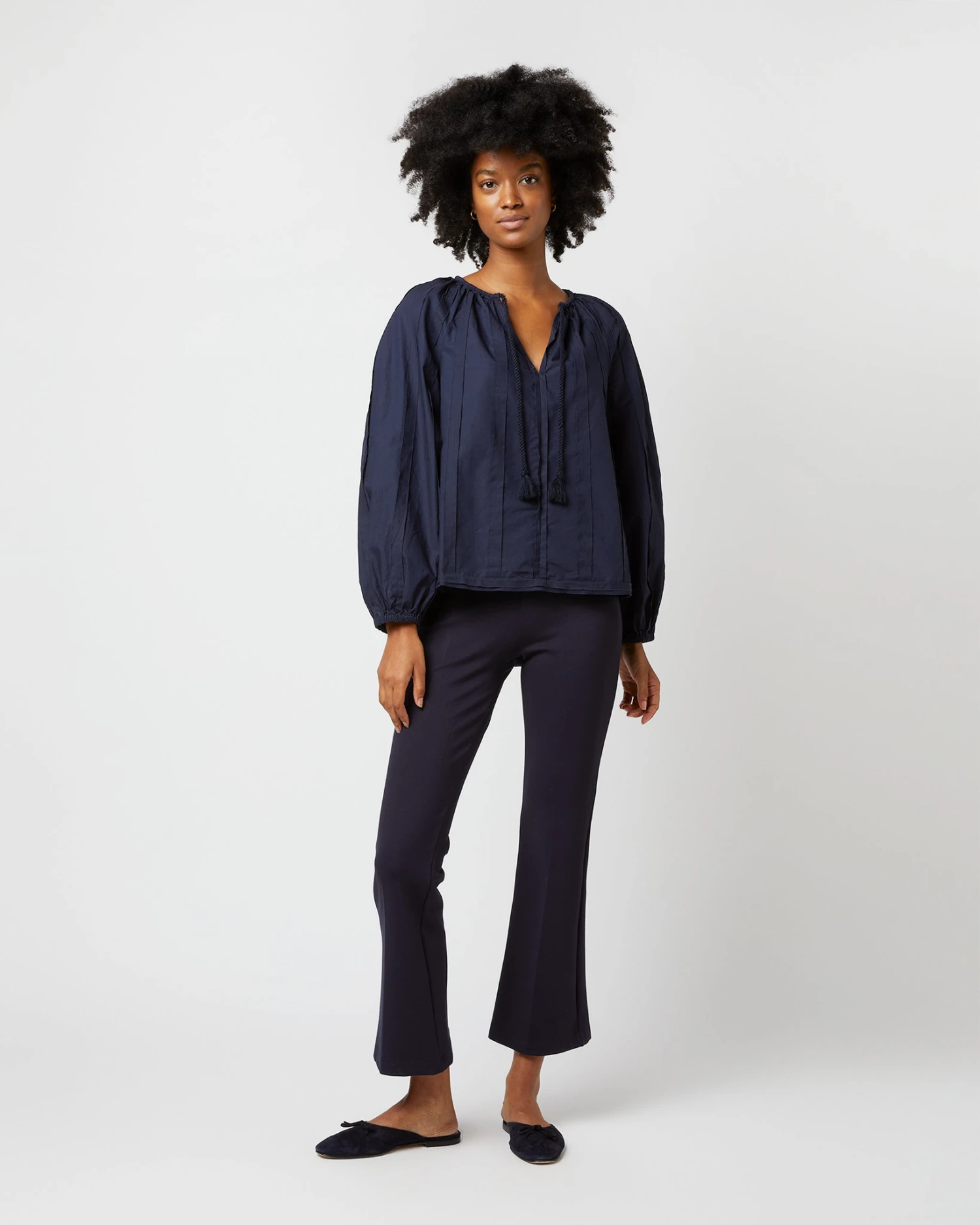 ULLA JOHNSON Juliette Blouse In Midnight 4 ULLA JOHNSON Juliette Blouse In Midnight - Image 2
