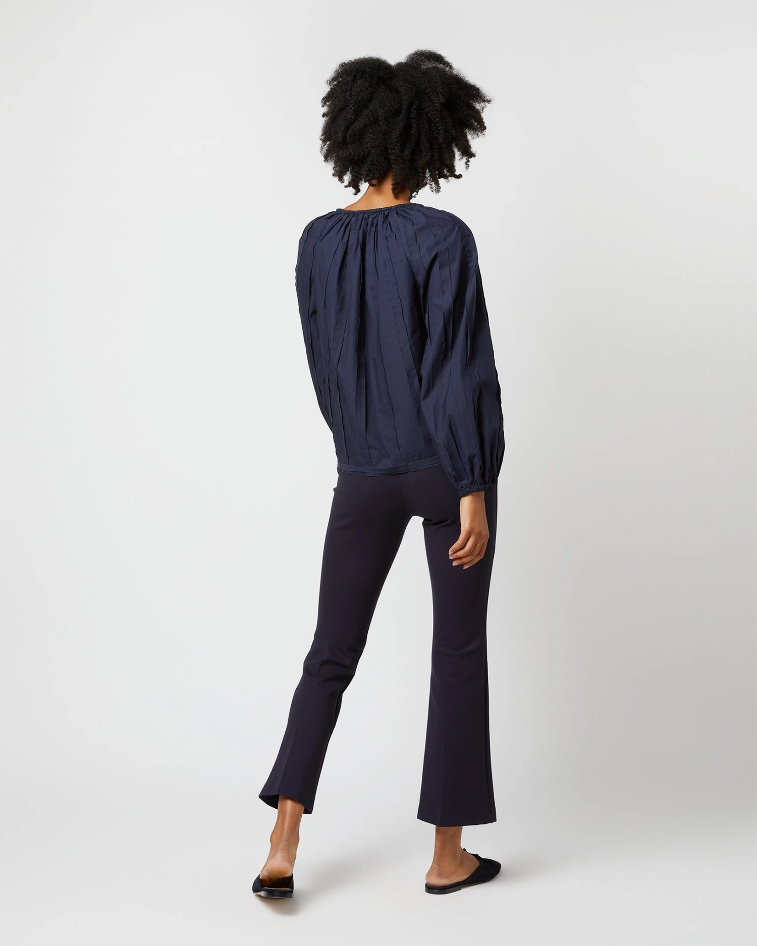 ULLA JOHNSON Juliette Blouse In Midnight 10 ULLA JOHNSON Juliette Blouse In Midnight - Image 8