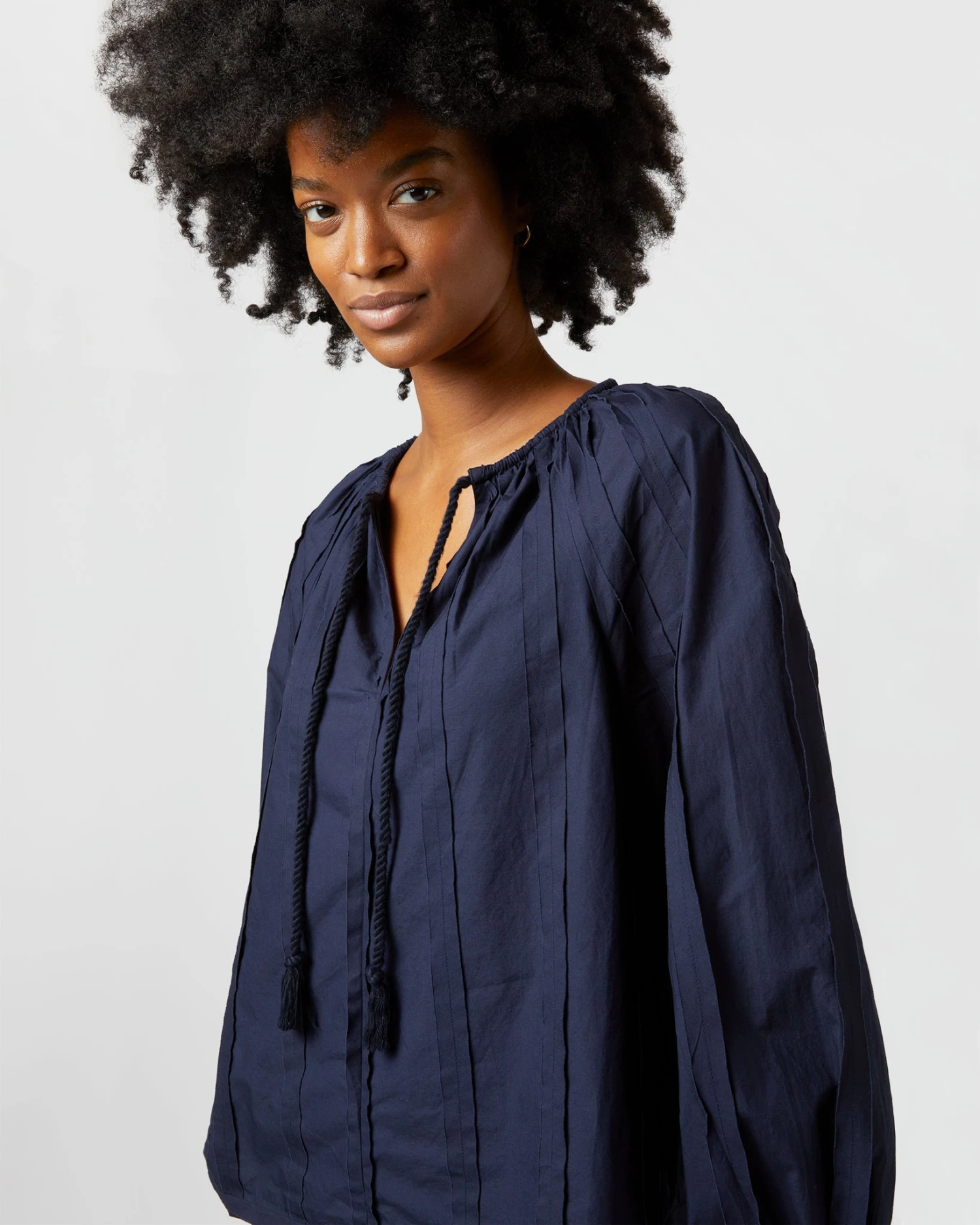 ULLA JOHNSON Juliette Blouse In Midnight 9 ULLA JOHNSON Juliette Blouse In Midnight - Image 7