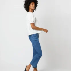 ULLA JOHNSON Lora Top In Pristine 14 ULLA JOHNSON Lora Top In Pristine -Chicorya Sales S72108 2174