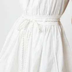 ULLA JOHNSON Jessa Dress In Pristine -Chicorya Sales S72110 150