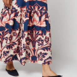 Artemis Dress In Va-Va Summer Popeline -Chicorya Sales S72132 115