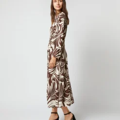 Camerino Dress In Watermarble Jersey -Chicorya Sales S72134 152