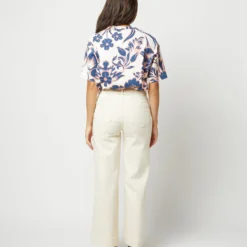 House T-Shirt In Va-Va Jersey 17 House T-Shirt In Va-Va Jersey -Chicorya Sales S72139 2410