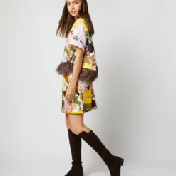 Mini Skirt In Big Flower Rose Heavy Cotton Stretch 17 Mini Skirt In Big Flower Rose Heavy Cotton Stretch -Chicorya Sales S72141 512 cca53688 4f49 4fdc 82b7 8dcdcb1b8815