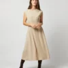Joseph Delma Dress In Parchment 1 Joseph Delma Dress In Parchment -Chicorya Sales S72268 570