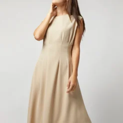 Joseph Delma Dress In Parchment -Chicorya Sales S72268 655