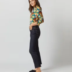 Turtleneck In Dendera Light Blue Stretch Velvet 11 Turtleneck In Dendera Light Blue Stretch Velvet -Chicorya Sales S72351 3252