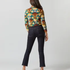 Turtleneck In Dendera Light Blue Stretch Velvet 12 Turtleneck In Dendera Light Blue Stretch Velvet -Chicorya Sales S72351 3282