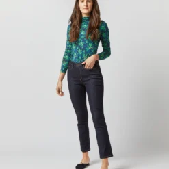 ULLA JOHNSON Aurelia Turtleneck In Serpentine -Chicorya Sales S72355 3112