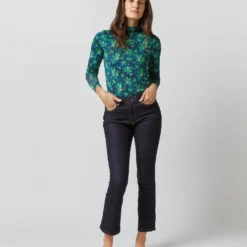 ULLA JOHNSON Aurelia Turtleneck In Serpentine