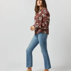 ULLA JOHNSON Dara Blouse In Heliotrope 10 ULLA JOHNSON Dara Blouse In Heliotrope -Chicorya Sales S72357 3893