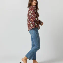 ULLA JOHNSON Dara Blouse In Heliotrope 11 ULLA JOHNSON Dara Blouse In Heliotrope -Chicorya Sales S72357 3903