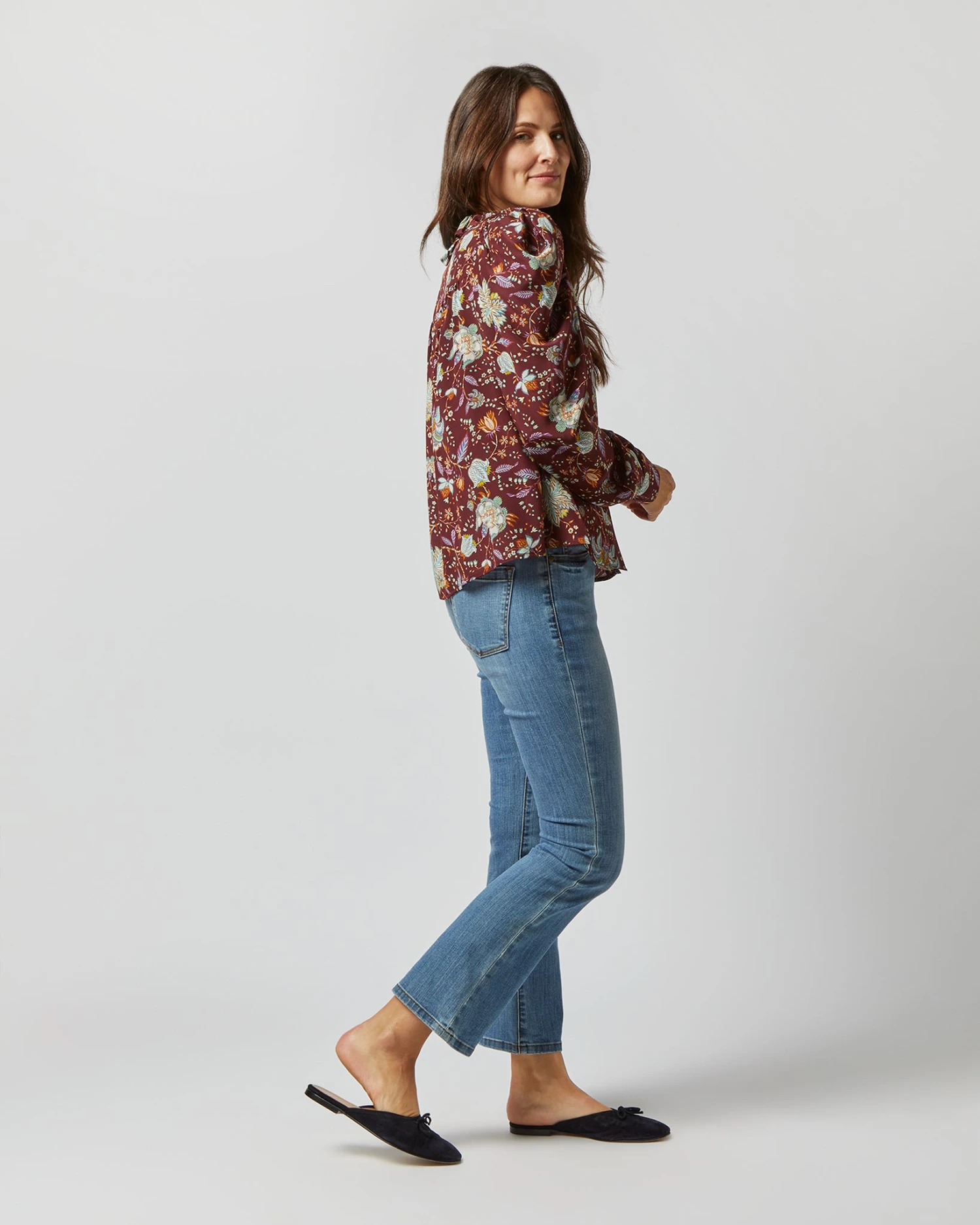 ULLA JOHNSON Dara Blouse In Heliotrope 6 ULLA JOHNSON Dara Blouse In Heliotrope - Image 4