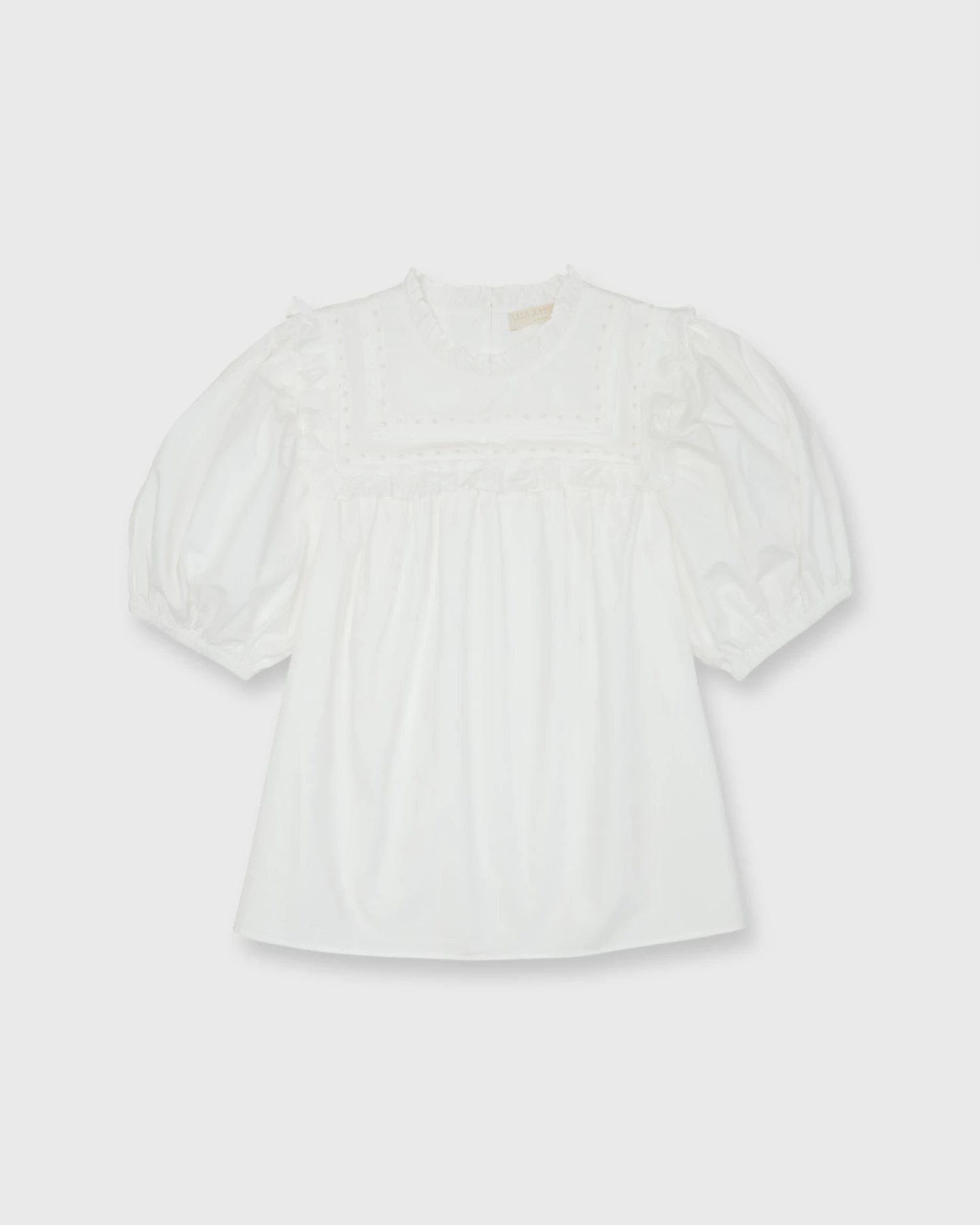 ULLA JOHNSON Adeline Top In Pristine 3 ULLA JOHNSON Adeline Top In Pristine