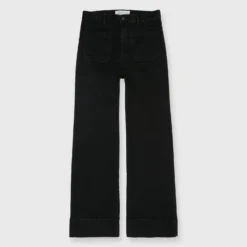 St Monica Cropped Jean In Black 2 Weeks