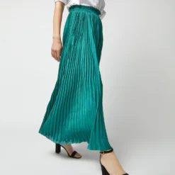 ULLA JOHNSON Krista Skirt In Jadeita 12 ULLA JOHNSON Krista Skirt In Jadeita -Chicorya Sales S72845 758