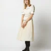 ULLA JOHNSON Harriet Dress In Ivory -Chicorya Sales S72846 408