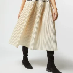 ULLA JOHNSON Harriet Dress In Ivory -Chicorya Sales S72846 527