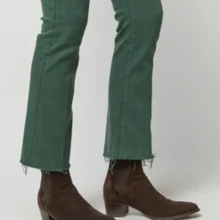 The Hustler Ankle Fray Jean In Black Forest -Chicorya Sales S72946 3611