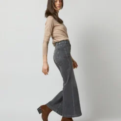 The Hustler Roller Patch Pocket Skimp Jean In Save Your Soul -Chicorya Sales S72947 3452