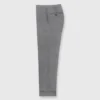 Dress Trouser In Oxford Grey Lightweight Twill -Chicorya Sales s003443d 2
